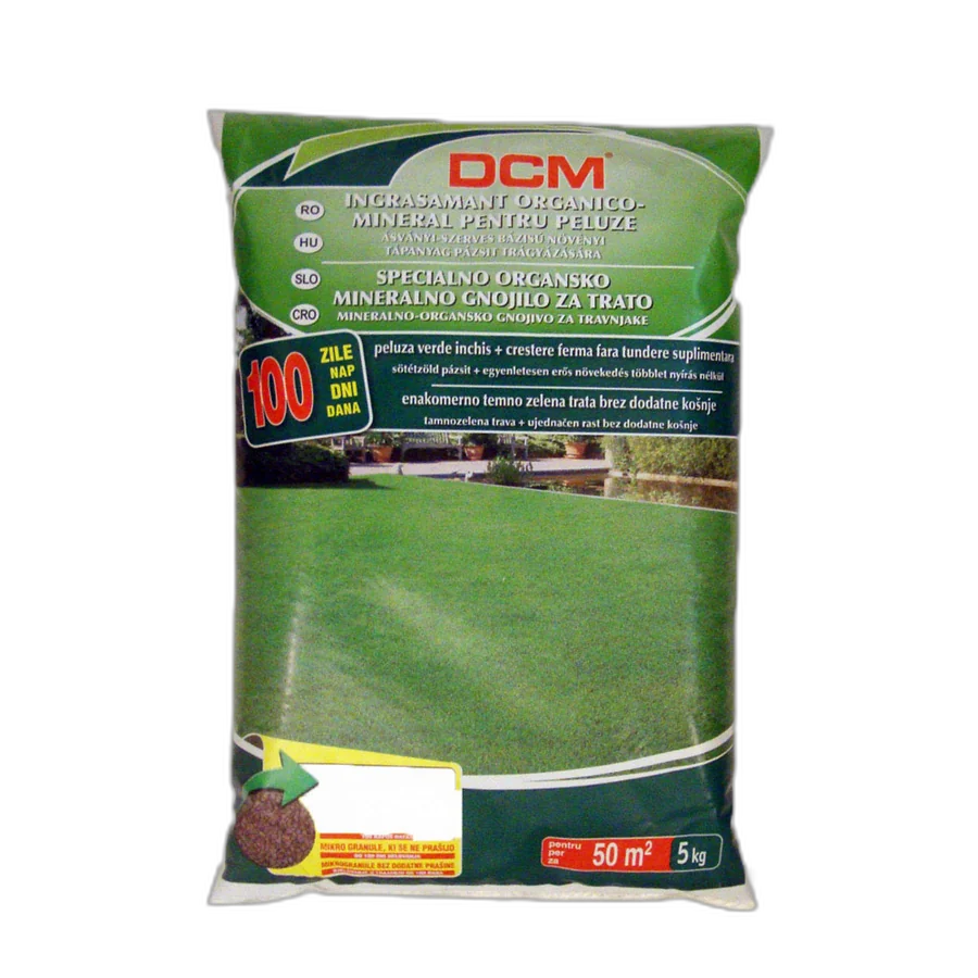 Fertilizant pentru peluza NPK 8-6-7+3 MgO DCM 5 Kg