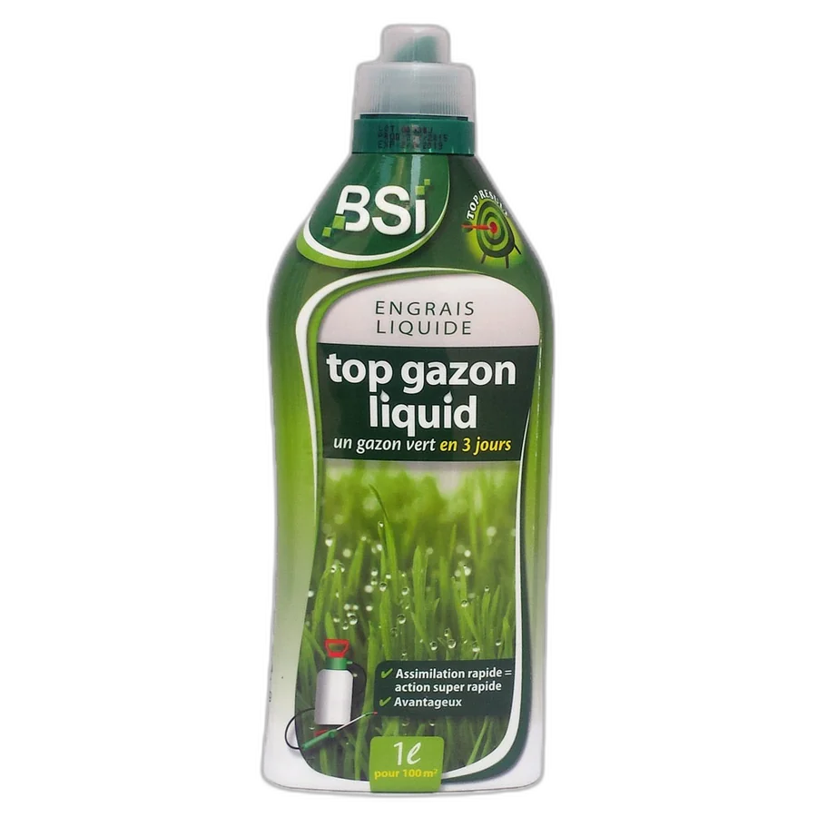 Fertilizant Top Gazon Lichid NPK 9-3-4 BSI 1000 ml