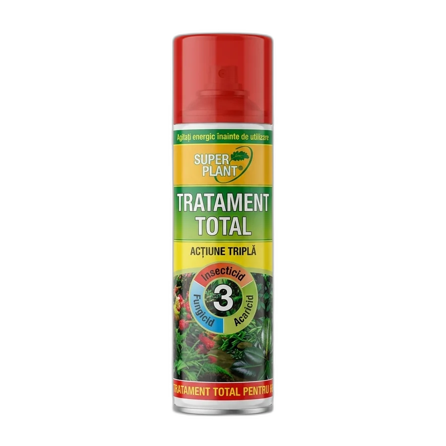 Spray Insecticid Tratament Total Actiune Tripla pentru plante Super Plant 250ml